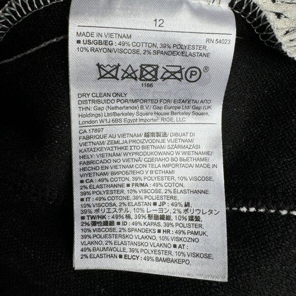 Banana Republic Womens Textured Mini Tennis Skirt 12 School Academia Flare Y2K - Picture 6 of 7